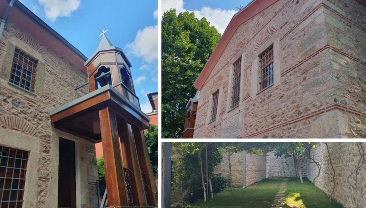 Beykoz Kilisesi'nde restorasyon tamamlanıyor
