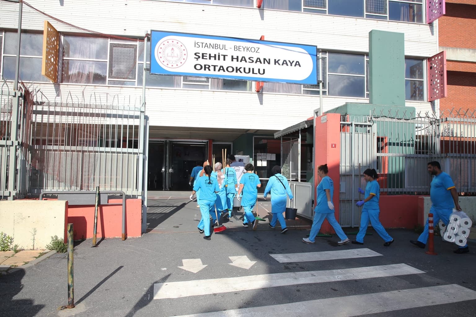 Beykoz’da yeni eğitim yılı öncesi yoğun mesai
